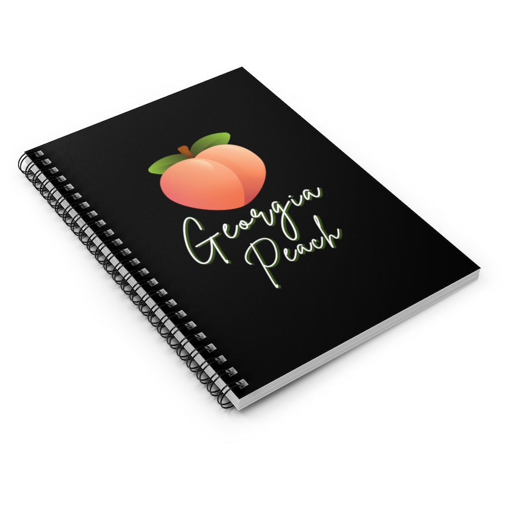 Georgia Peach - Spiral Notebook - Ruled Line