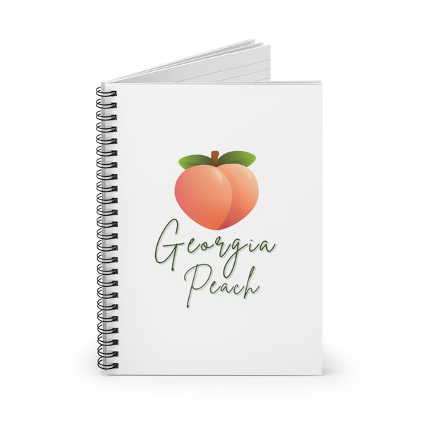 Georgia Peach - Spiral Notebook - Ruled Line