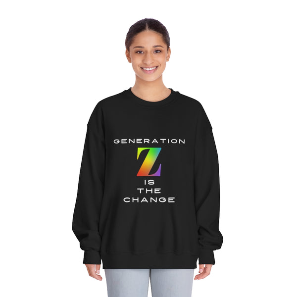 Generation Z is the change - Crewneck Sweatshirt