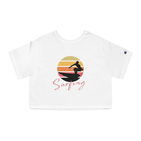 Surfing - Champion Cropped S/S T-shirt
