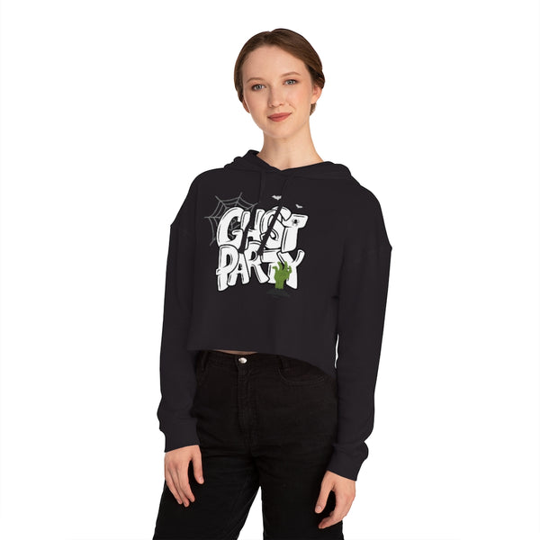 Ghost Party - Cropped Hoodie