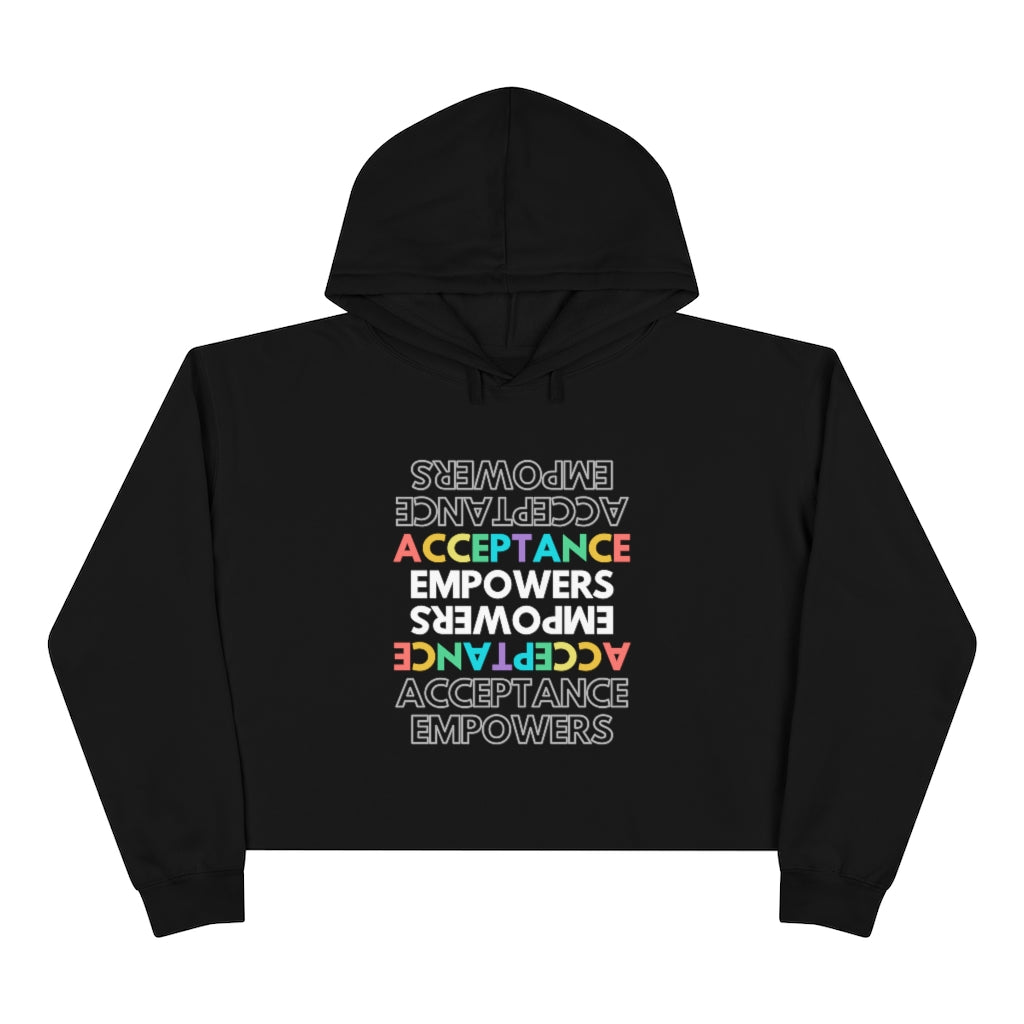 Acceptance - Cropped Hoodie