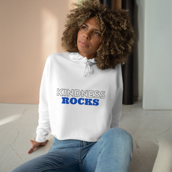 Kindness ROCKS - Cropped Hoodie