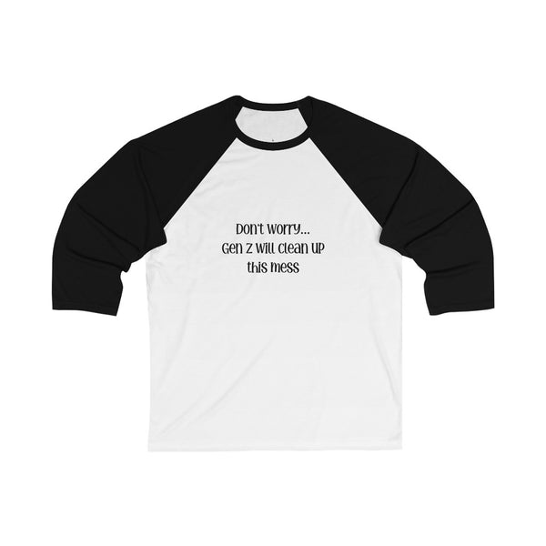 Don't worry - Unisex Baseball T-shirt