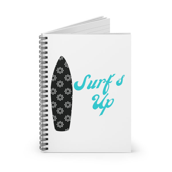 SURF UP Spiral Notebook - Ruled Line