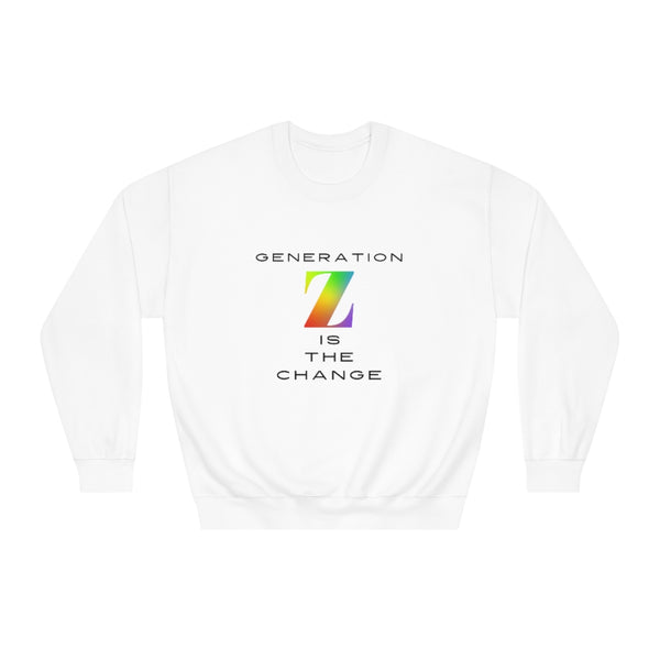 Generation Z is the change - Crewneck Sweatshirt