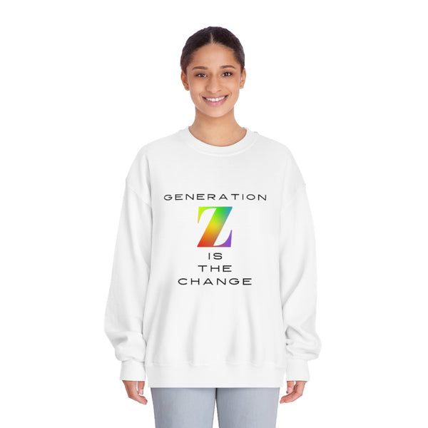 Generation Z is the change - Crewneck Sweatshirt