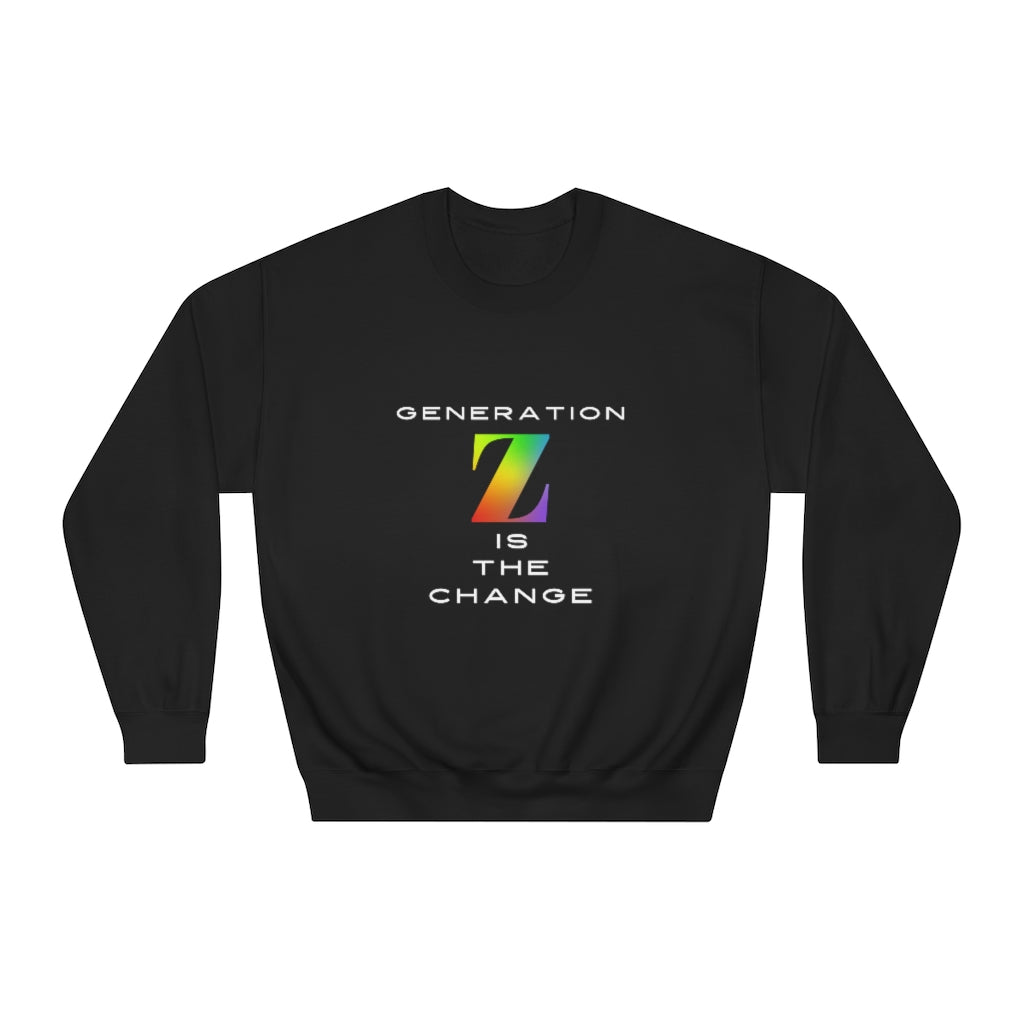 Generation Z is the change - Crewneck Sweatshirt