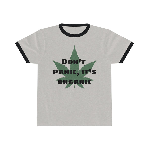 Don't Panic it's Organic - Ringer S/S  T-shirt