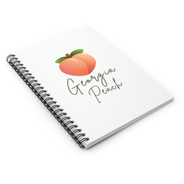 Georgia Peach - Spiral Notebook - Ruled Line