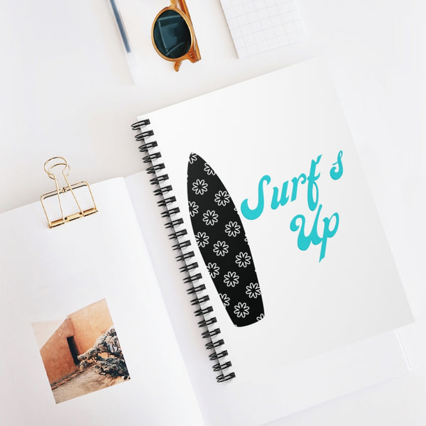 SURF UP Spiral Notebook - Ruled Line