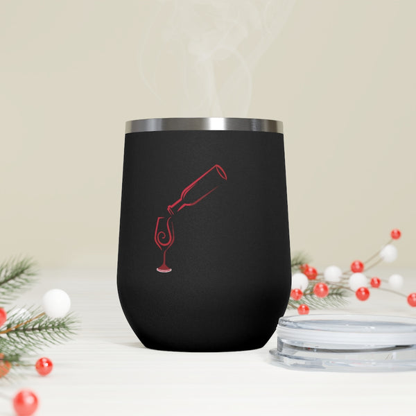 Pour me s'more - 12oz Insulated Wine Tumbler
