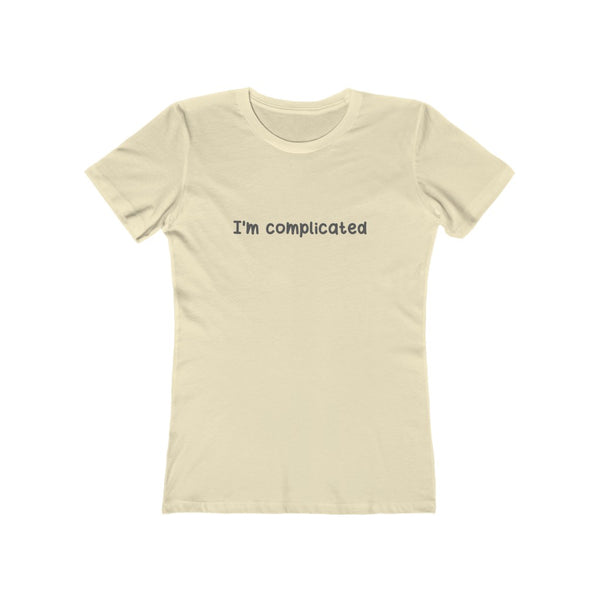 I'm Complicated - Ladies S/S T-shirt