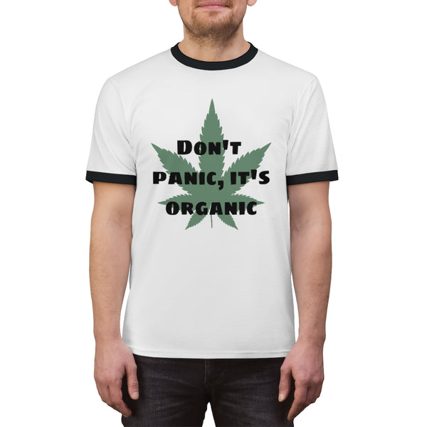 Don't Panic it's Organic - Ringer S/S  T-shirt