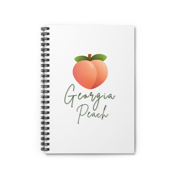 Georgia Peach - Spiral Notebook - Ruled Line