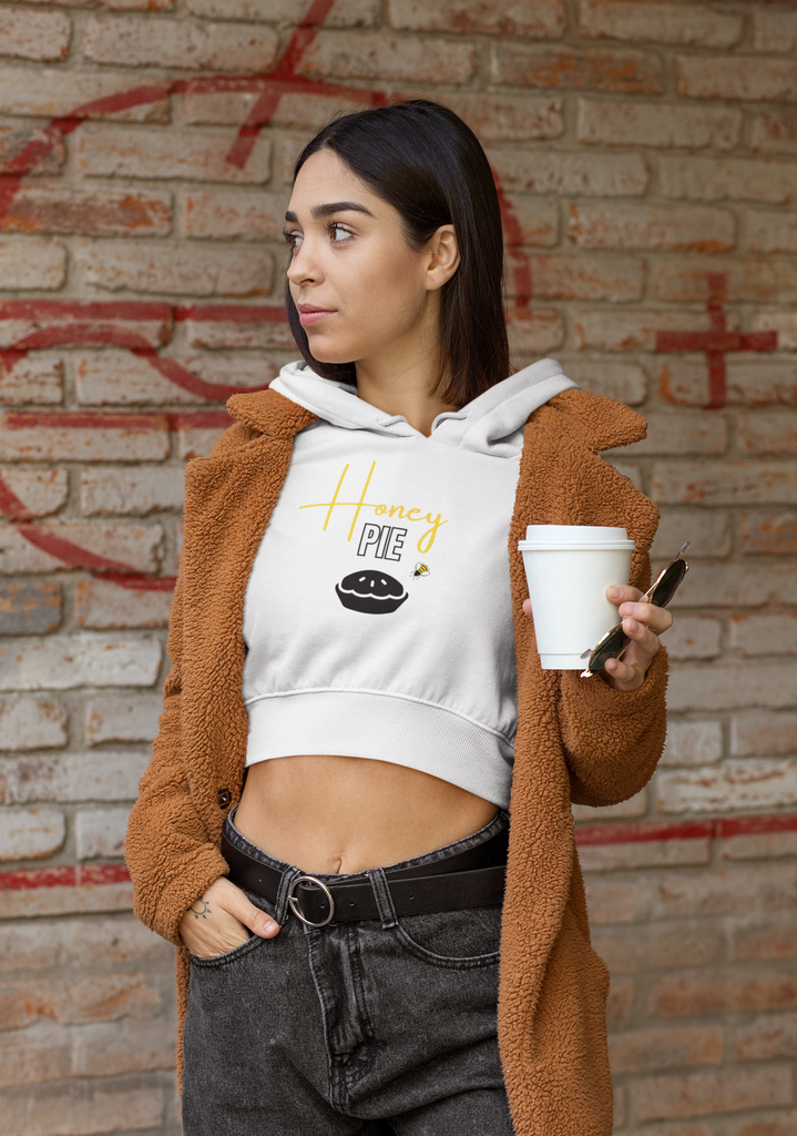 Honey crop top hoodie best sale
