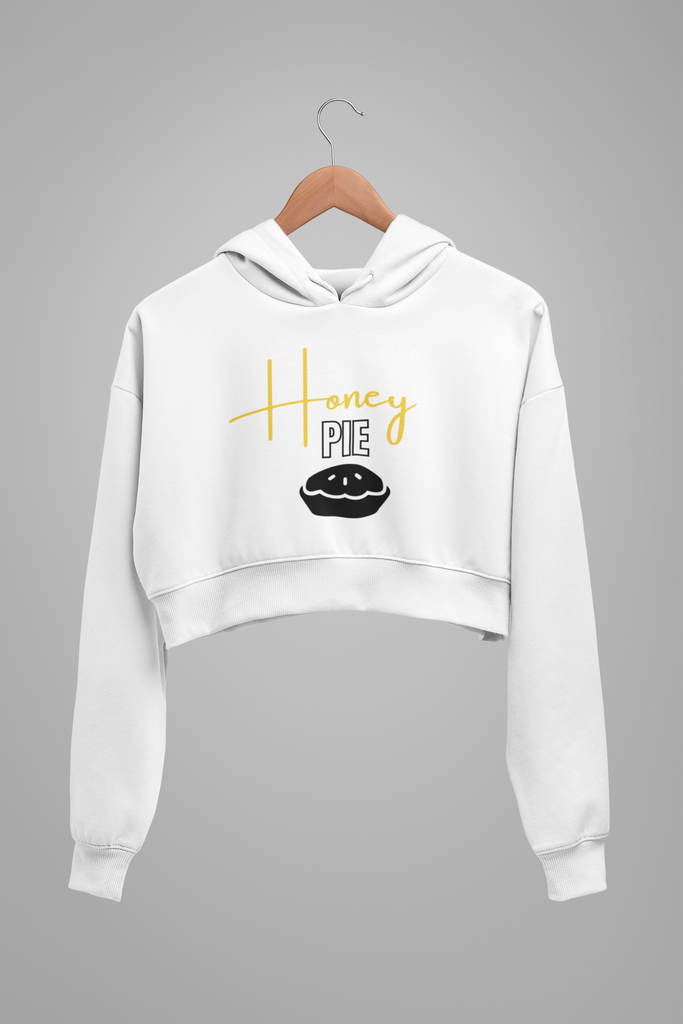 Honey crop deals top hoodie