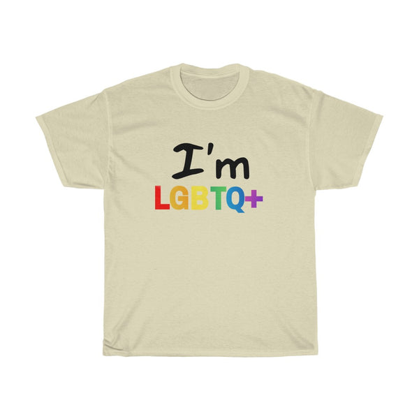 I'm LGBTQ+ - S/S Unisex Shirt