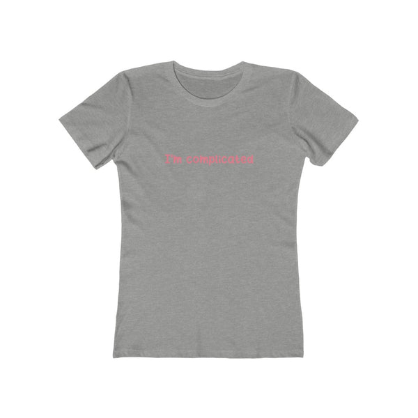 I'm Complicated - Ladies S/S T-shirt