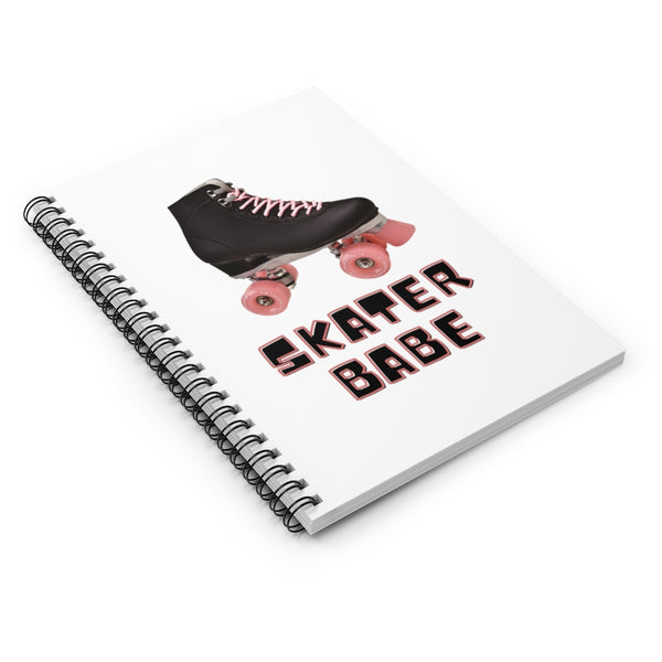Skater Babe - Spiral Notebook - Ruled Line