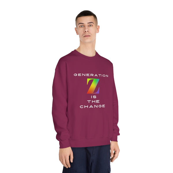 Generation Z is the change - Crewneck Sweatshirt