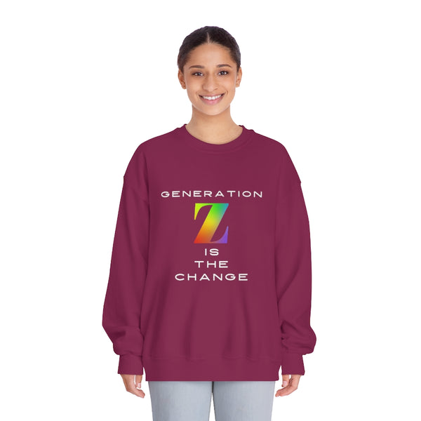 Generation Z is the change - Crewneck Sweatshirt