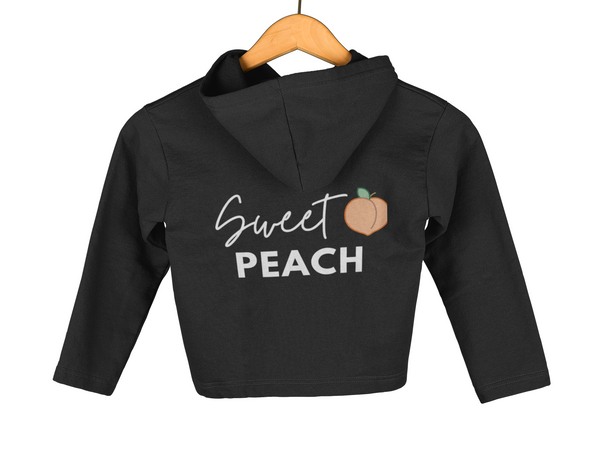 Sweet Peach - Cropped  Hoodie