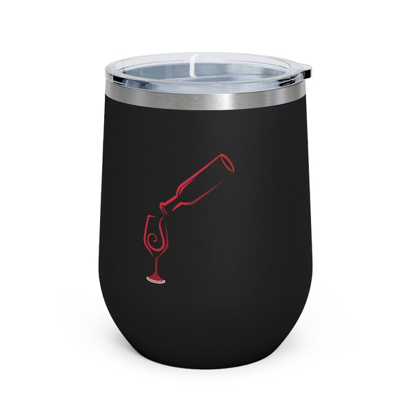 Pour me s'more - 12oz Insulated Wine Tumbler