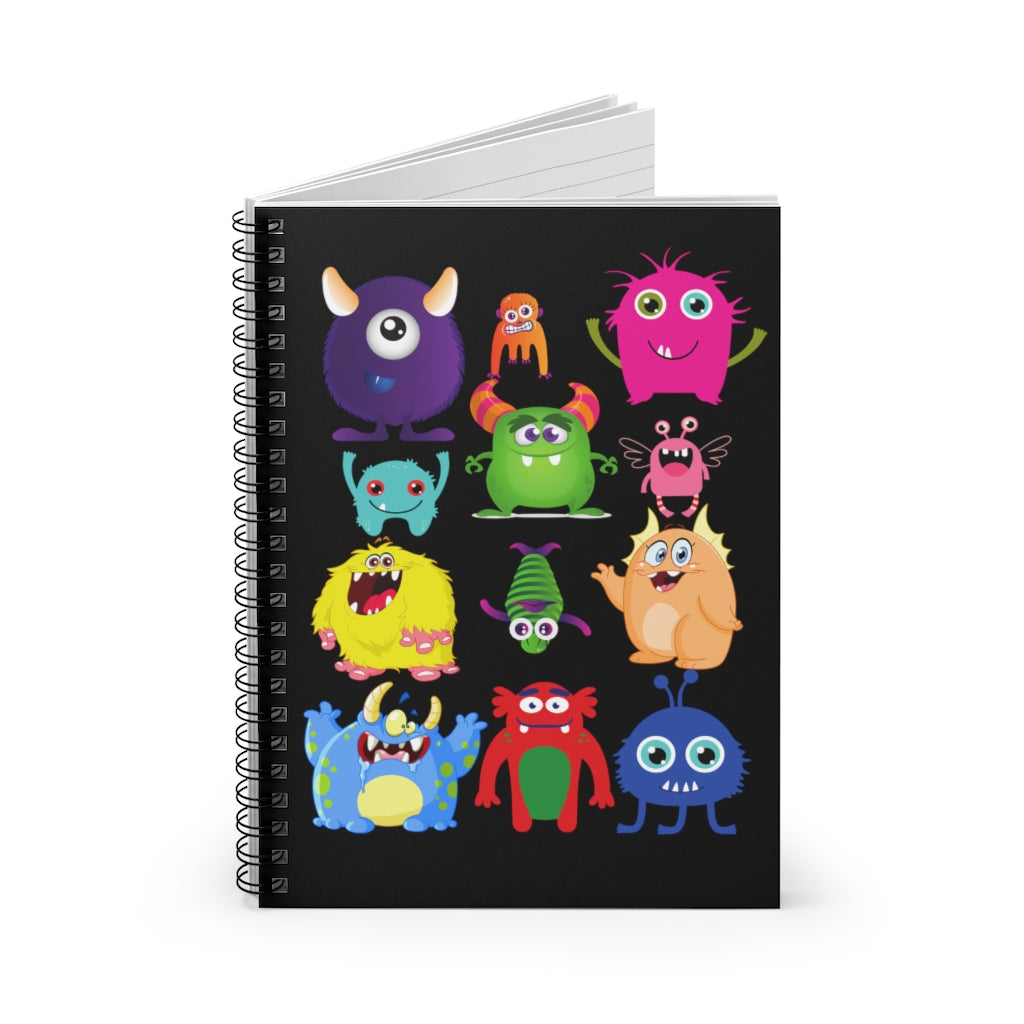 Book of Monsters - Spiral Notebook - Ruled Line