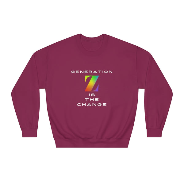 Generation Z is the change - Crewneck Sweatshirt
