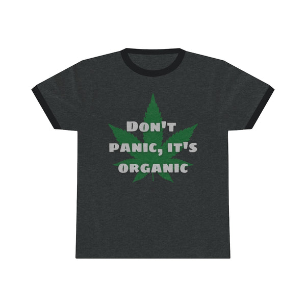 Don't Panic it's Organic - Ringer S/S  T-shirt