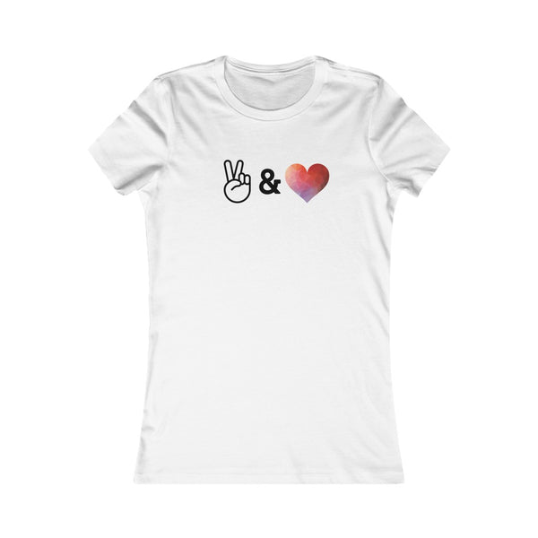 Peace & Love - S/S T-shirt