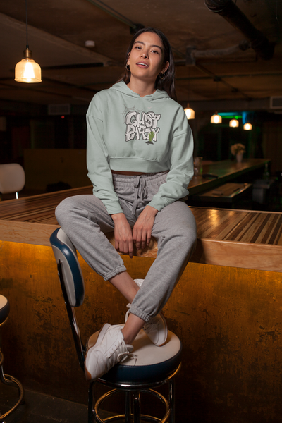 Ghost Party - Cropped Hoodie