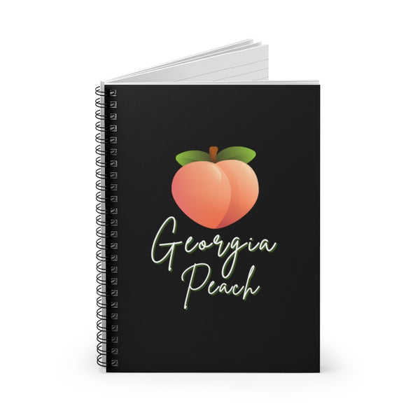 Georgia Peach - Spiral Notebook - Ruled Line