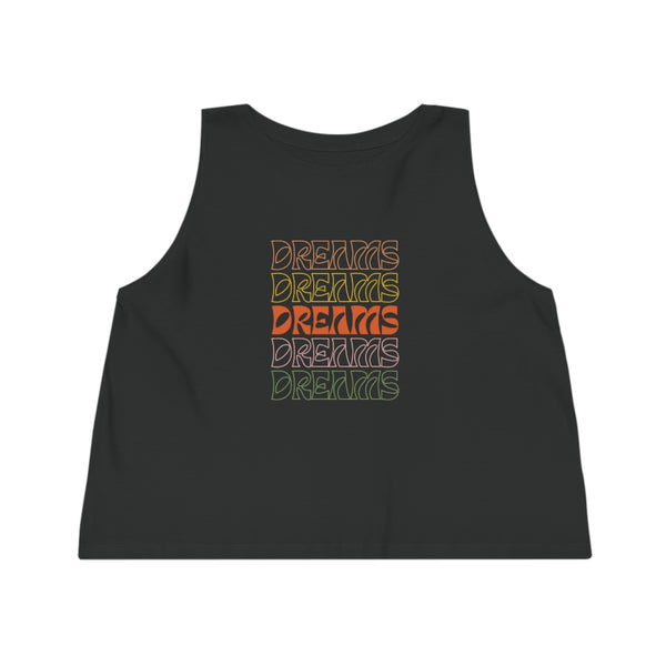 Dreams - Ladies Cropped Tank Top