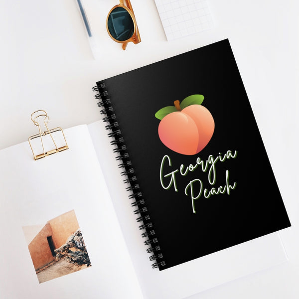 Georgia Peach - Spiral Notebook - Ruled Line