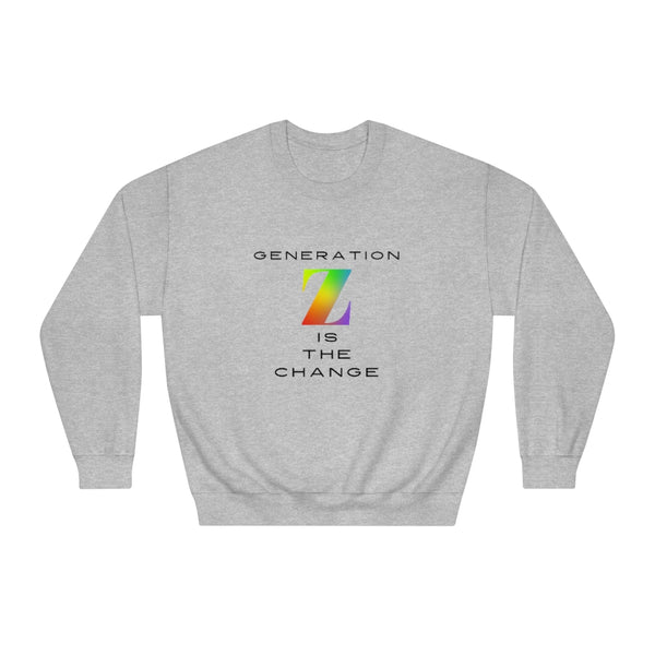 Generation Z is the change - Crewneck Sweatshirt