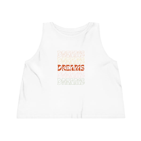 Dreams - Ladies Cropped Tank Top