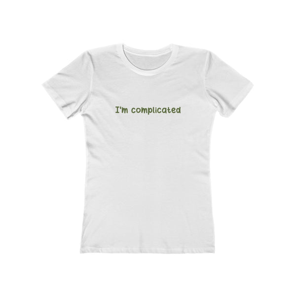 I'm Complicated - Ladies S/S T-shirt