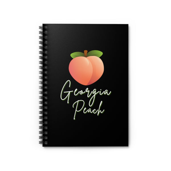Georgia Peach - Spiral Notebook - Ruled Line