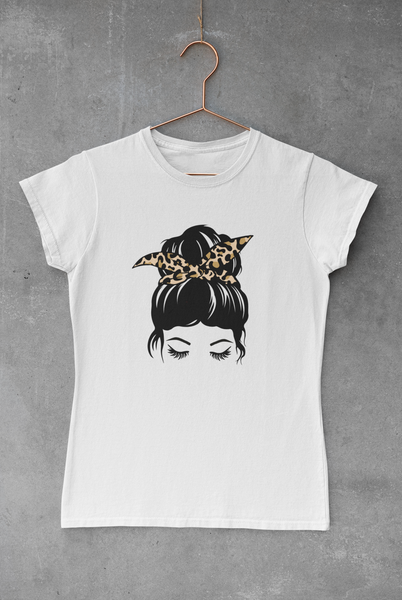 Messy Bun Babe - S/S T-shirt