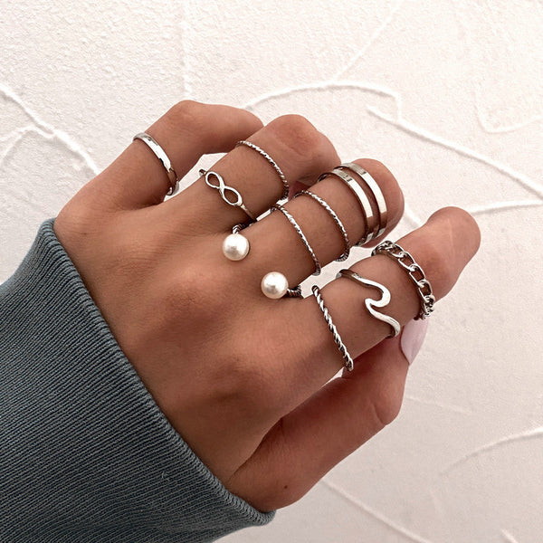 Bohemian Cluster Ring Set - various options