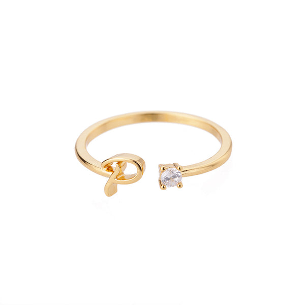 Dainty Initial Ring - all options available