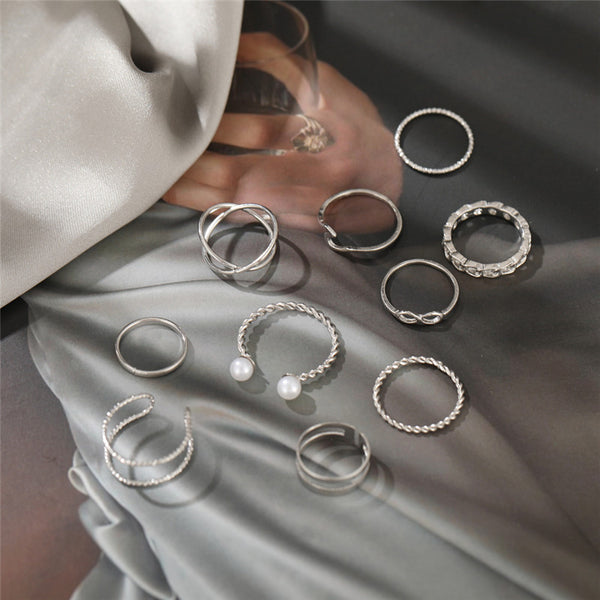 Bohemian Cluster Ring Set - various options