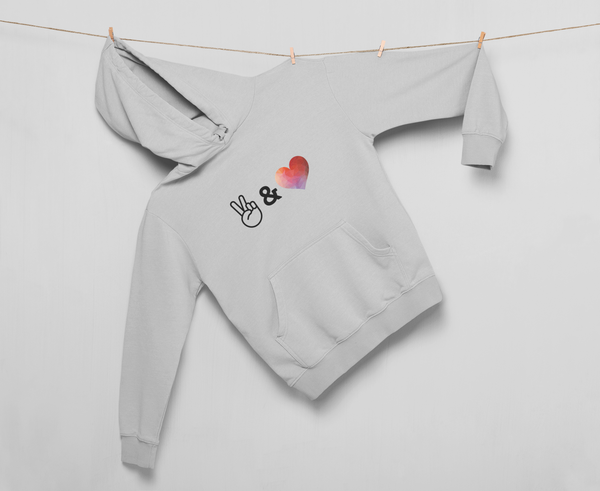 Peace & Love - Hoodie