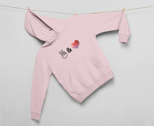 Peace & Love - Hoodie