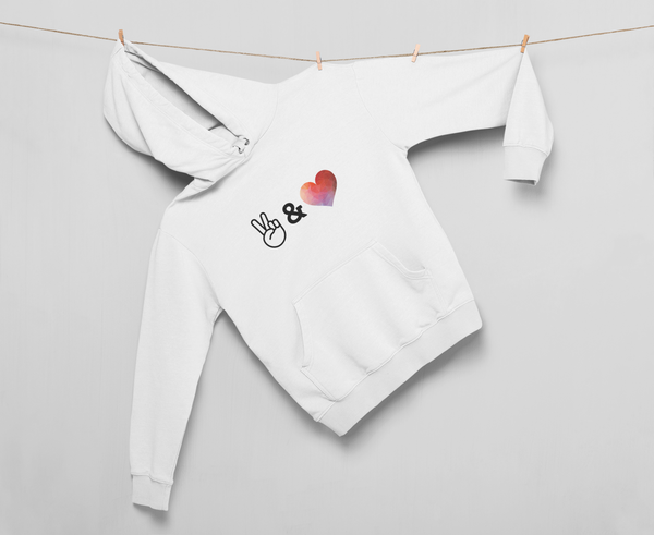 Peace & Love - Hoodie